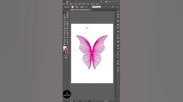 Adobe illustrator 2025 Tips creating butterfly 😂