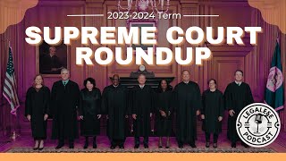 Supreme Court Roundup 2023
Episode #58
Today I Legalese I will be discussing the cases that I will be covering in depth during the coming Supreme Court term for 2023-2024
Show Note Page for Supreme Court Roundup 2023-2024 Term - https://constitutionallaw.substack.com/p/episode-58-supreme-court-roundup
Follow & Support
Subscribe To Legalese Newsletter - https://legaleseshow.com/
Legalese Homepage - https://www.legalesepodcast.com/
“Constitutional Sleight Of Hand: An explicit history of implied powers” Now Available on Amazon - https://www.amazon.com/dp/B0BN93R9QX
Contact Me - Bob@legaleseshow.com
Legalese is a podcast that discusses all things constitutional law as well as current events in politics and other areas of law.
►00:00 Introduction
►05:00 Dominance of First Amendment Cases
►05:36 Social Media & State Law
►06:30 Moody v Netchoice LLC
►08:55 Netchoice LLC v Paxton
►10:40 Social Media, State Action & The First Amendment
►12:55 OConner-Ratcliff v Garnier
►14:15 Lindke v Freed
►14:42 Vidal v Elster
►16:05 Devillier v Texas
►17:45 Loper Bright Enterprises v Raimondo
►24:10 SEC v Jarkesy
►30:42 Moore v United States
►33:55 United States v Rahimi
►36:55 Conclusion Supreme Court Roundup 2023