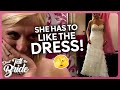 Bride Nikki reacts to the fairy tale dress her Groom picked! 💍