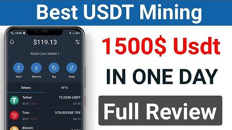 Best TRX & USDT Mining Website 2022 | Complete Review