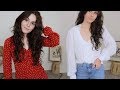 THRIFTED outfit ideas for spring | sustainable fashion