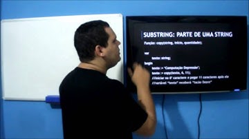 Curso Lógica de Programação - Aula 08 - Manipulação de textos (Pascal)
