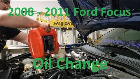 Oil for 2008 ford focus