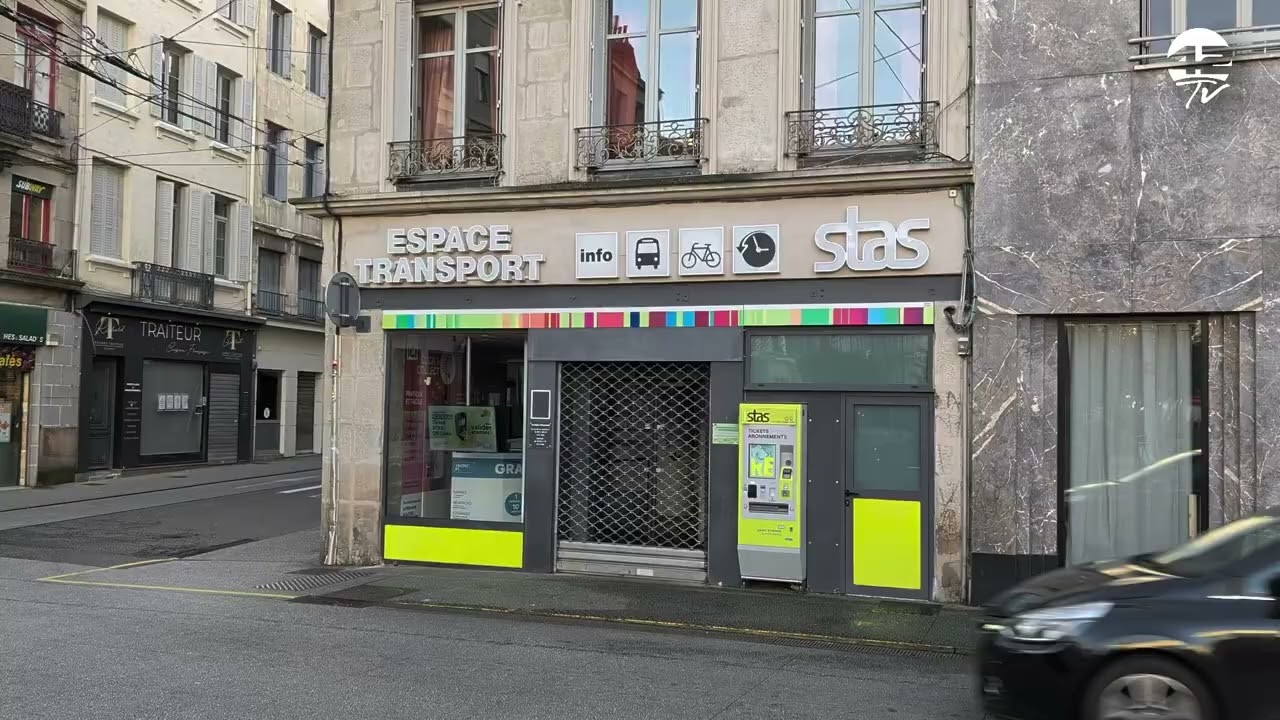 ⁣42Tv Balade en ville I La place Dorian à Saint-Étienne