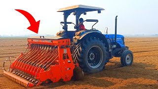 सोनालिका 75 की सुपरसीडर के साथ परफॉर्मेस?? || Sonalika 75RX Tractor || Tractor Masti zx89