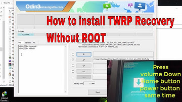 How to Install TWRP Custom Recovery on Android SM-G532F (without  root ) simple method