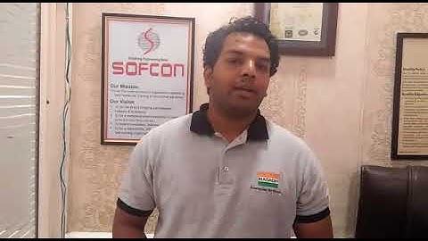 Mr. Ankul Oriya Trained & Placed From Sofcon Bhopal