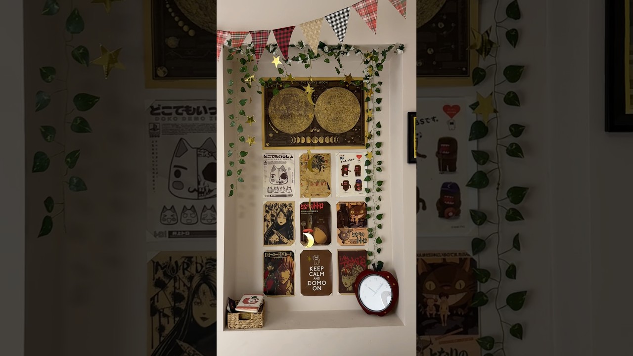 DIY poster holders + re-decorating my room 🌟