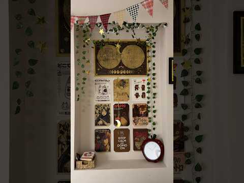 DIY poster holders + re-decorating my room 🌟