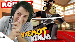 MENJADI NINJA ADALAH JALAN NYEMOTKU WKWK!! Roblox Ninja [INDO] ~Nyemot Ninja!! screenshot 2