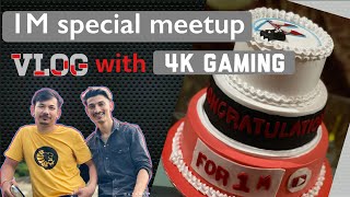 VLOG with 4k Gaming Nepal | 1 Million meetup Vlog with @4KGamingNepal
