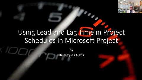 Using Lead and Lag Time to Improve your Project Schedules in Microsoft Project