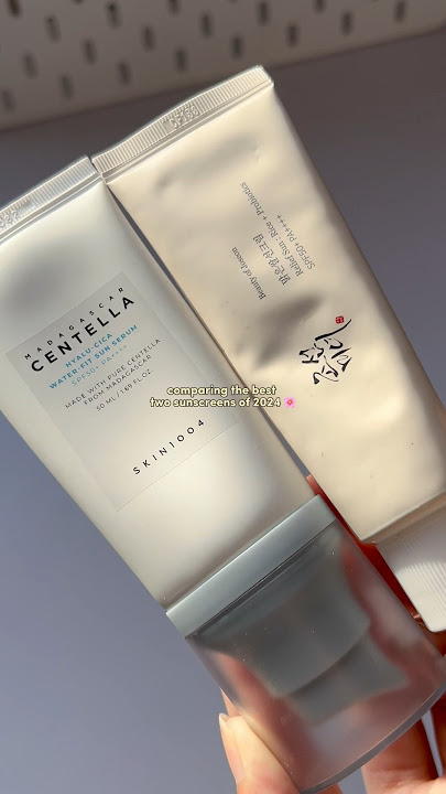 Beauty of Joseon vs Centella sunscreen #beautyproducts #sunscreen #shorts #centella #beautyofjoseon