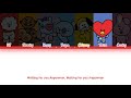 Bts   anpanman bt21 ver color coded lyrics hanromeng