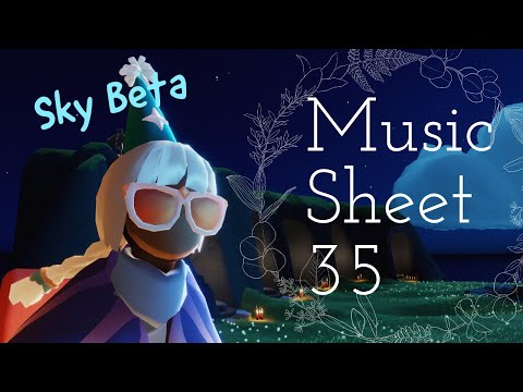 ⚠️Sky Beta 楽譜35番 Sky星を紡ぐ子供たち ベータ版 - YouTube