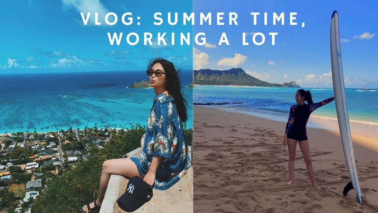 VLOG: Hawaii trip, Covid testing, Seattle flight, summer bibimbap, flight attendant life