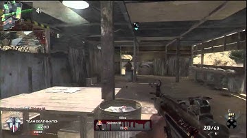 Call of Duty: Black Ops Firing Range 24-6 TDM SMG MP5K Rapid Fire