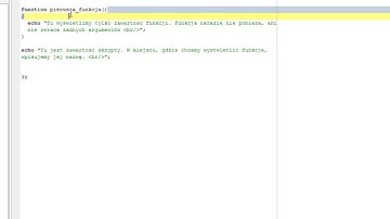 Kurs PHP #14 Funkcja bezwarunkowa