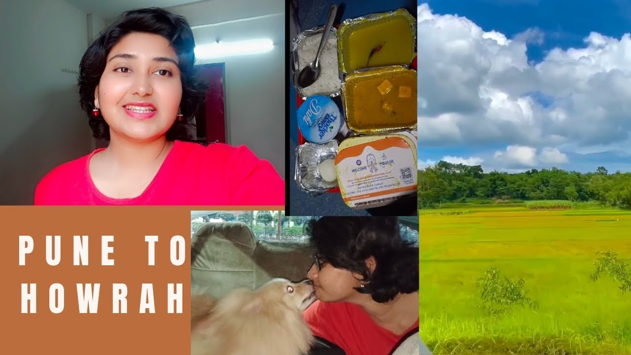 Duronto Train Journey from Pune to Howrah | Heartwarming Reunion with My Dog 🐾