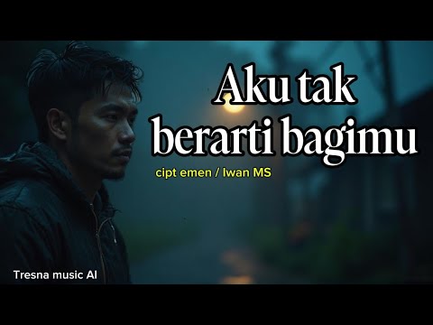 Aku tak berarti bagimu cipt emen / Iwan MS cover AI - visual AI 