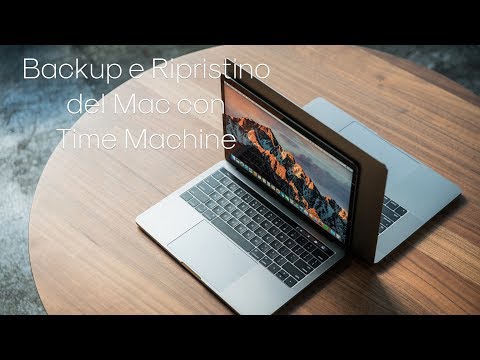 Backup e Ripristino del Mac con Time Machine