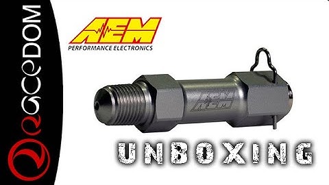 Unboxing The AEM Replacement V3 Water/Methanol Injectors (Qty 2) 30 3313