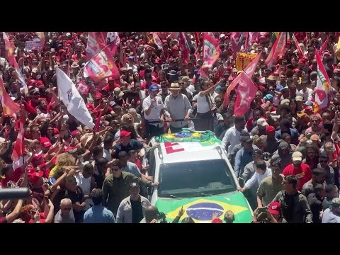 Lula holds campaign event in Ceilândia, Federal District | AFP