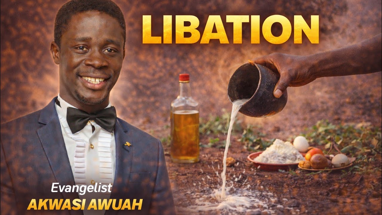LIBATION IS AN ABOMINATION  By Evangelist Akwasi Awuah