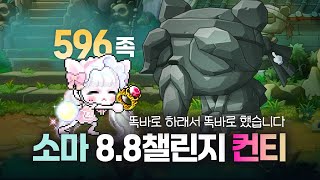 8.8챌린지 소울마스터 596족 [메이플스토리]