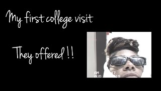 Jamesha Dee || My First College Visit : Indiana Tech ( they offered ) || First Video / Vlog