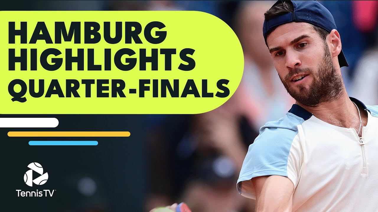 Alcaraz Meets Khachanov; Musetti, Davidovich Fokina Feature Hamburg 2022 Quarter-Final Highlights