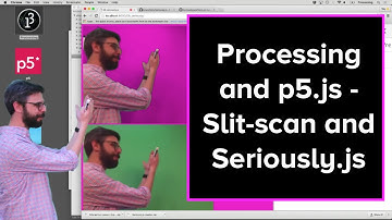 Coding Train Live 29: Processing and p5.js - Slit-scan and Seriously.js