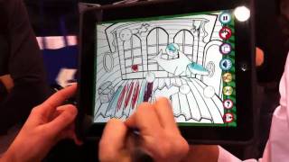 AppAdvice At CES: Crayola ColorStudio HD screenshot 3