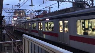 東急目黒線5080系武蔵小杉駅到着