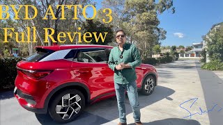 BYD Atto 3 - EV SUV , complete review , Australian model.