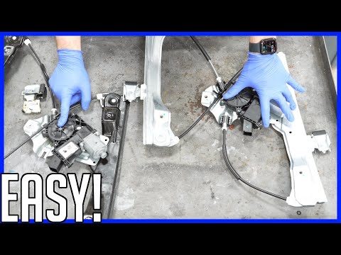 How to Replace Window Regulator Motor Chevrolet Volt 2010-2015 | EASY!