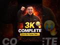 Finally 3K Subscribers Complete 😭🔥 | Zero Se Yaha Tak Journey 💯