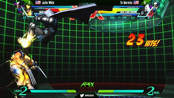 APEX 2015: UMVC3: TA Marvisto vs Justin White