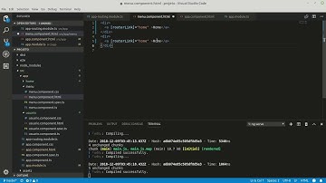 #7 - Aula de Angular 7 com Nataniel Paiva - Menu