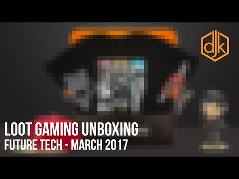 Loot Gaming March 2017 Future Tech Theme Loot Crate Gaming Future