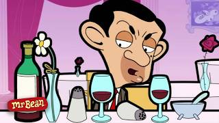 Mr Bean’s Romantic Dinner Goes Wrong 😱 | Mr Bean Animated Season 1 | Funny Clips | Mr Bean