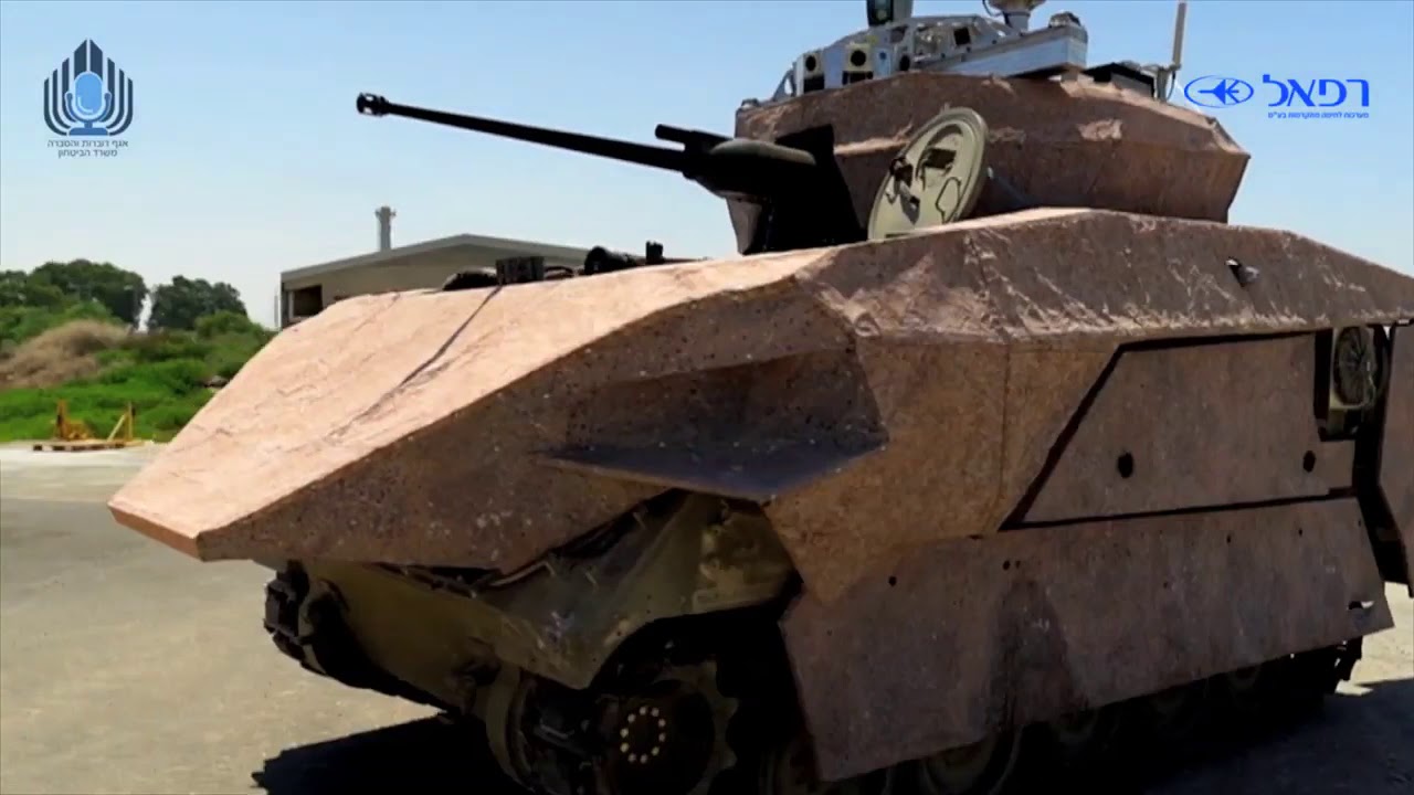 Israel: Tecnologia em carros de combate controlados remotamente!