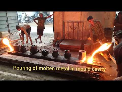 Visit to foundry casting factory | Cupola furnace for making Cast Iron (CI) foundry shop