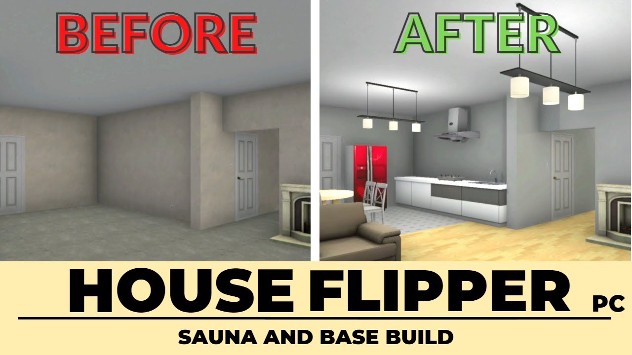 House Flipper Sauna And Base Build PC No Commentary Walkthrough YouTube