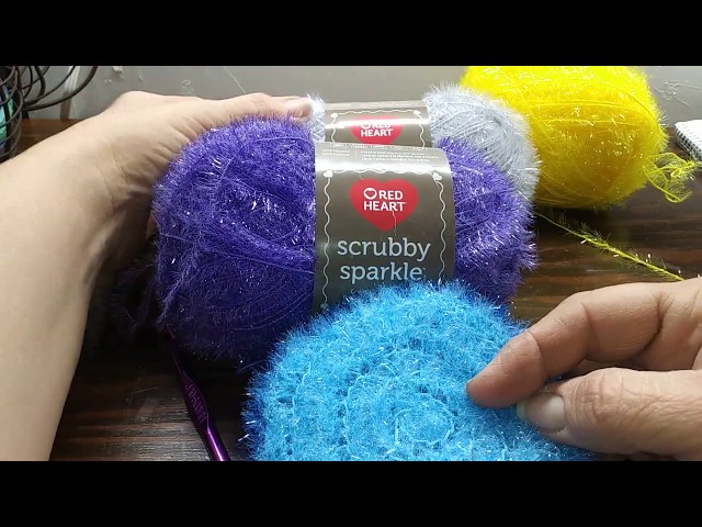 20+ Red Heart Scrubby Yarn Crochet Patterns