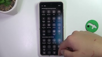 ZTE nubia Flip 5G - How to Edit Notification Panel Shortcuts - Customize Quick Settings