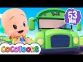 Las ruedas del autobús y más canciones infantiles de Cleo y Cuquin | Cocotoons