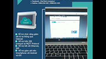 ►HMI IoT PI3070ig Connect MQTT Broker [HANTECH AUTOMATION]◄