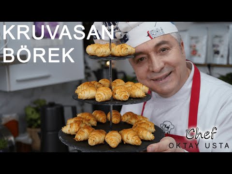 ÇITIR ÇITIR BÖREK ❗️Kruvasan Börek Nasıl Yapılır? | Oktay Usta