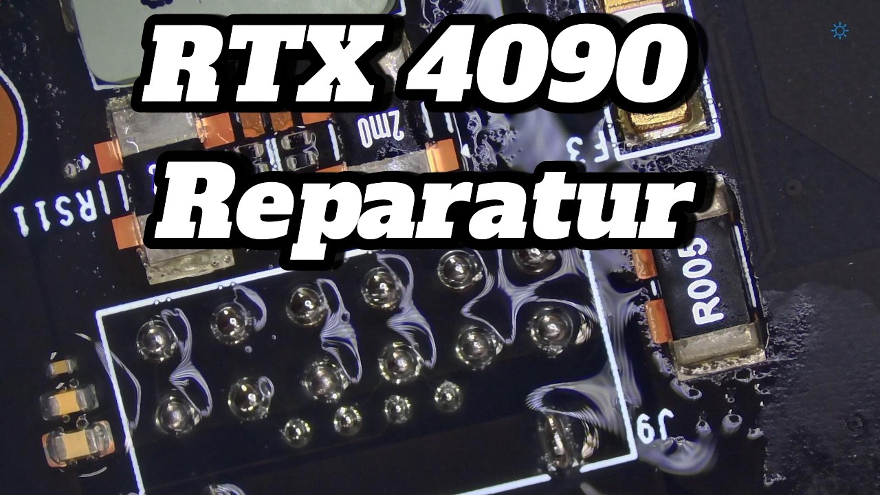 RTX 4090 SUPRIM LIQUID X Reparatur By Letsfix